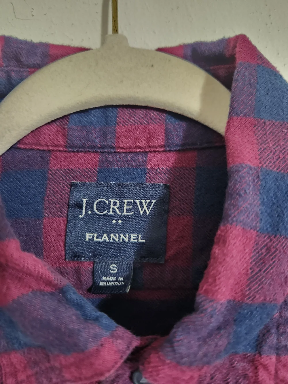 J. Crew Red and Blue Buffalo Plaid Button-Down Shirt